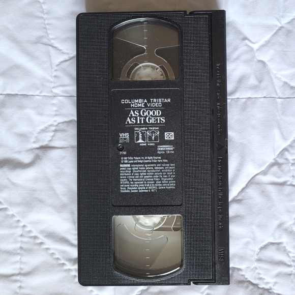 2/$15 🌼 As Good As It Gets VHS - Picture 4 of 5